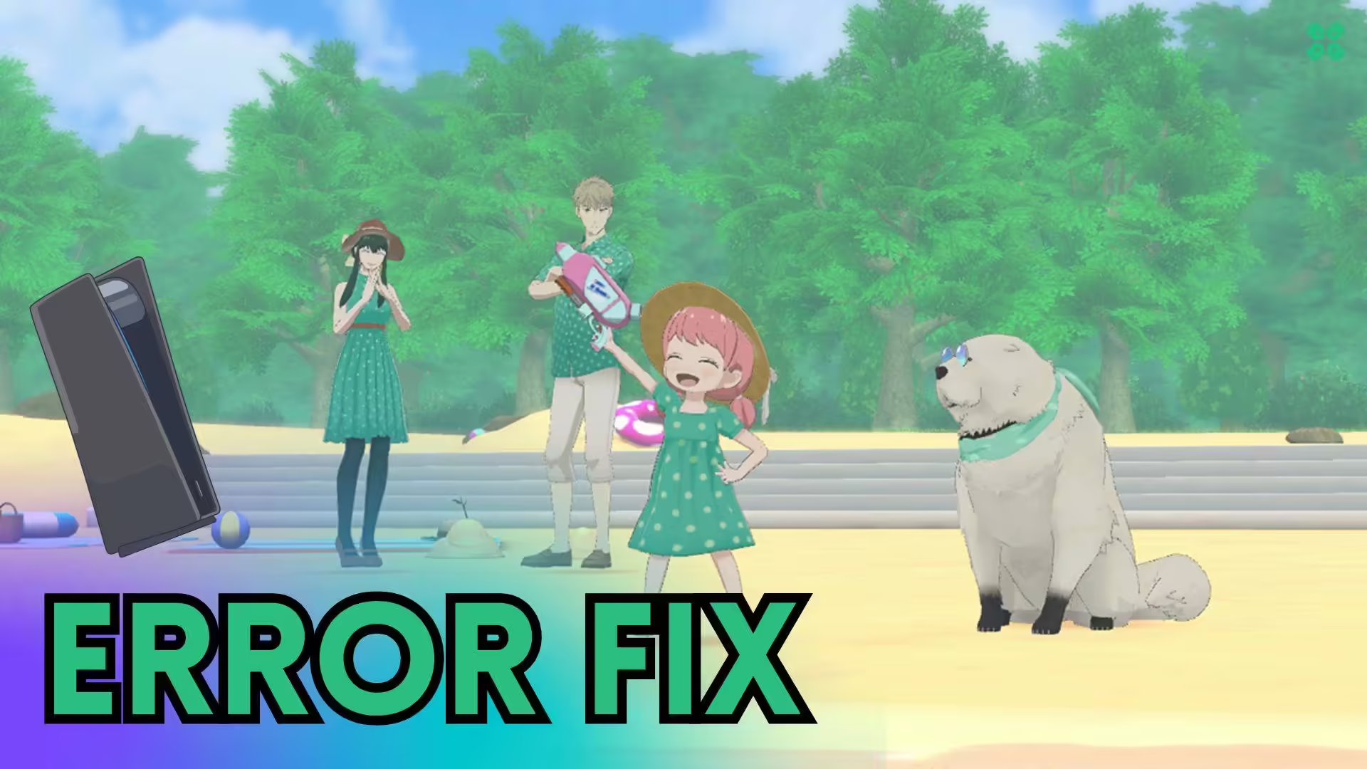 Artwork of SpyxAnyaOperationMemories and its fix of crashing by TCG