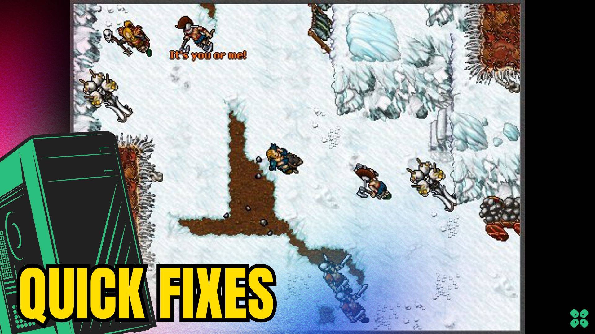 Artwork of Tibia and its fix of crashing by TCG
