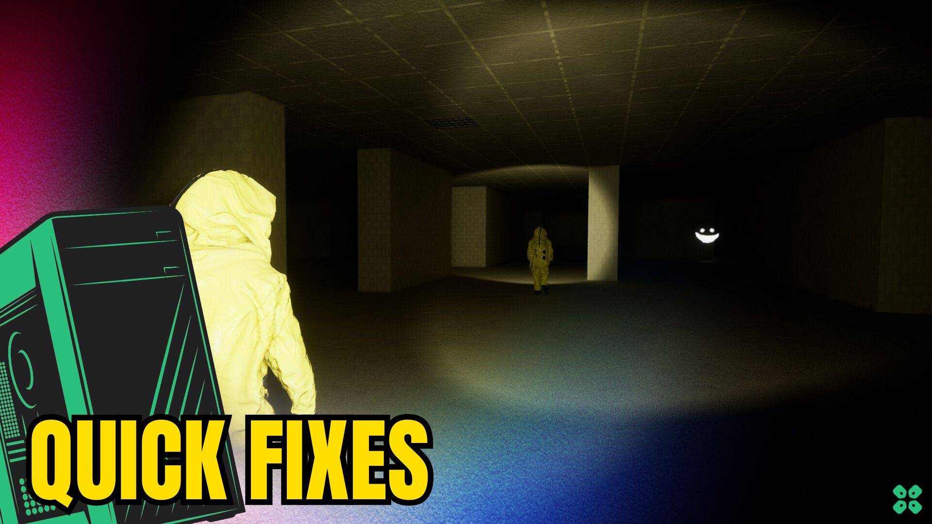 Artwork of BackroomsEscapeTogether and its fix of crashing by TCG