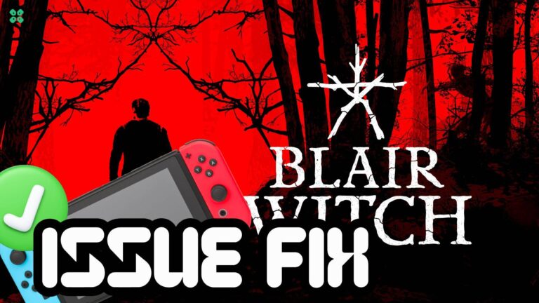 Artwork of BlairWitch and its fix of crashing by TCG