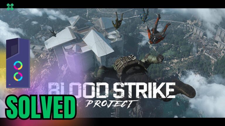 Artwork of BloodStrike and its fix of crashing by TCG