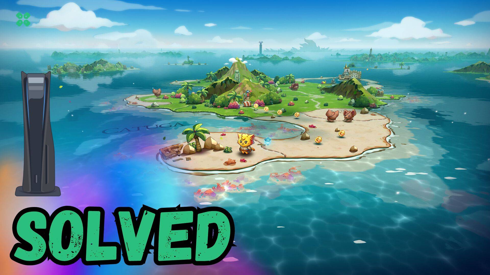 Artwork of CatQuestIII and its fix of lagging by TCG