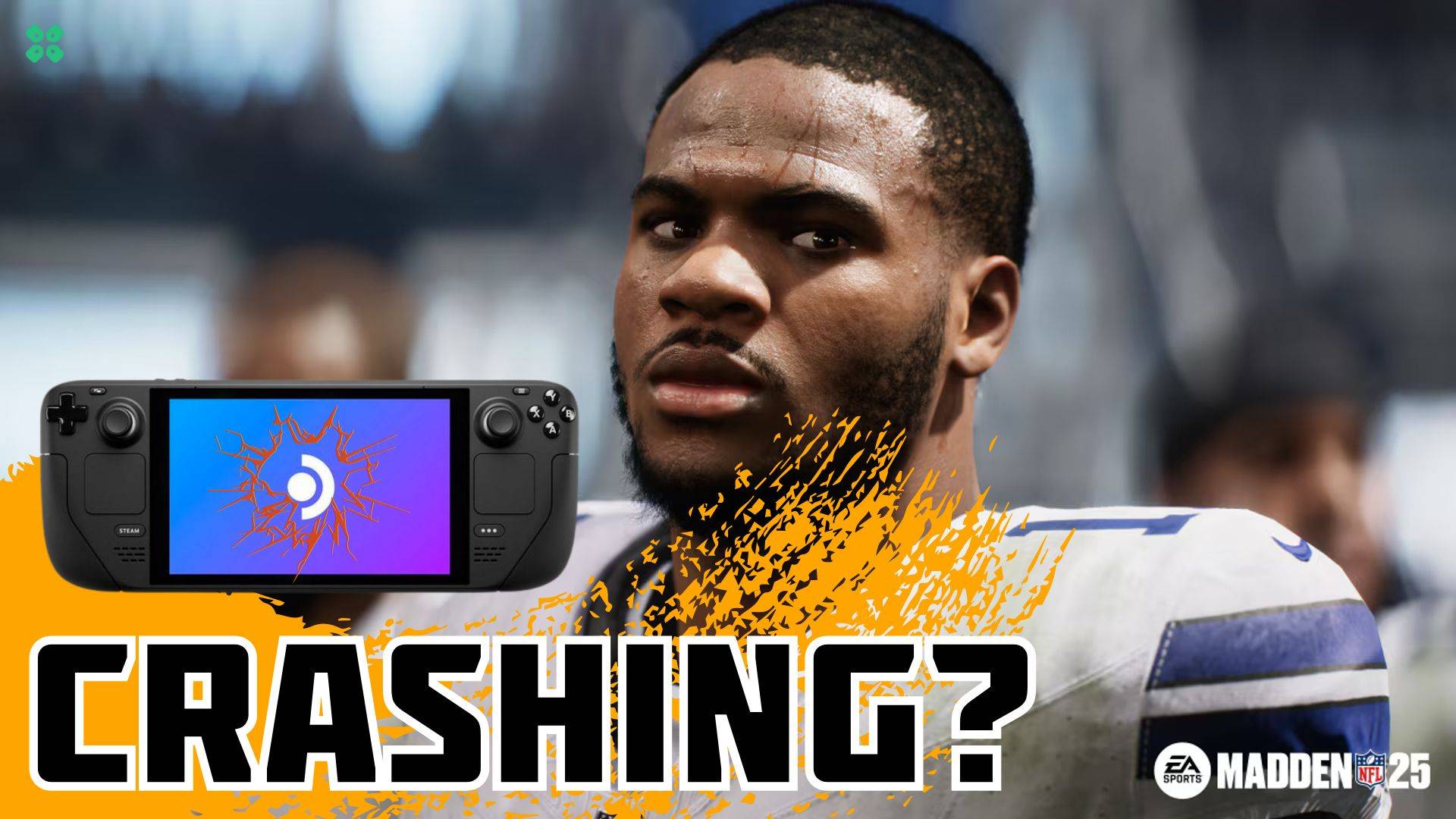 Artwork of EASportsMaddenNFL25 and its fix of crashing by TCG