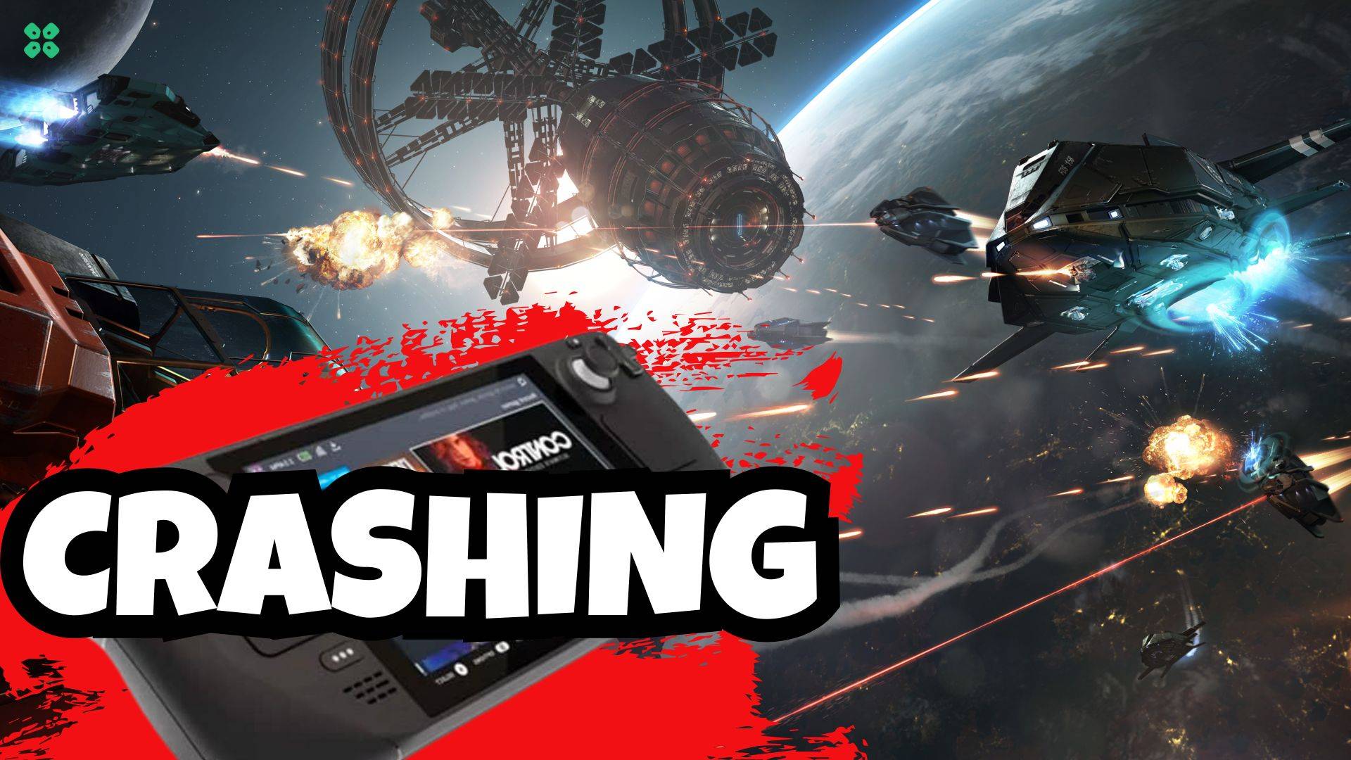 Artwork of EliteDangerous and its fix of crashing by TCG