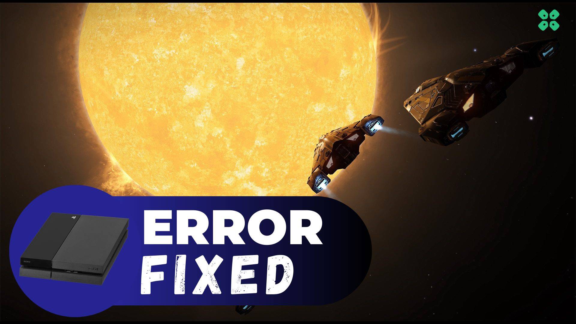 Artwork of EliteDangerous and its fix of crashing by TCG