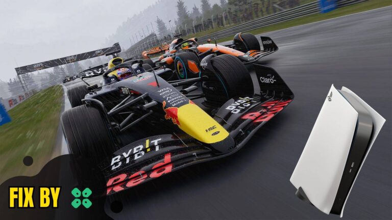 Artwork of F124 and its fix of crashing by TCG