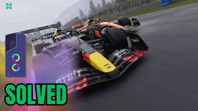 Artwork of F124 and its fix of lagging by TCG