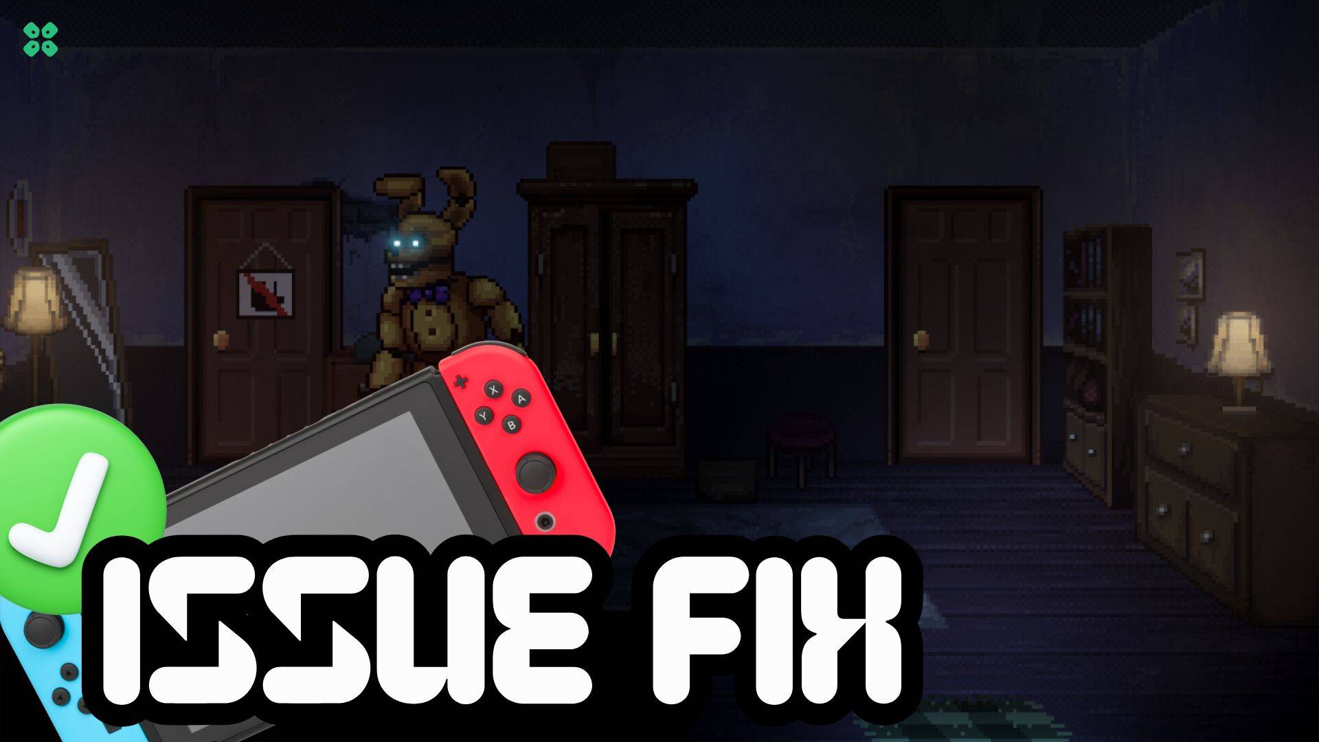 Artwork of FiveNightsatFreddysIntothePit and its fix of crashing by TCG