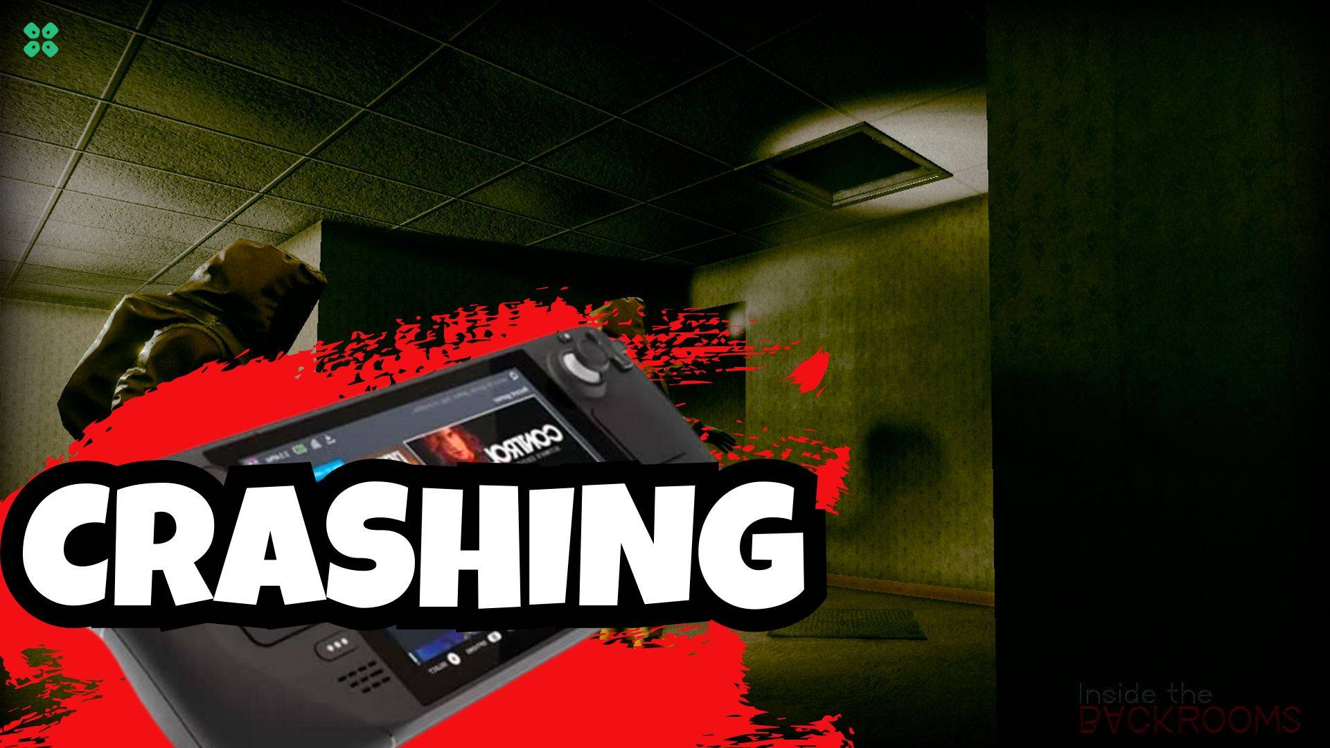 Artwork of InsidetheBackrooms and its fix of crashing by TCG