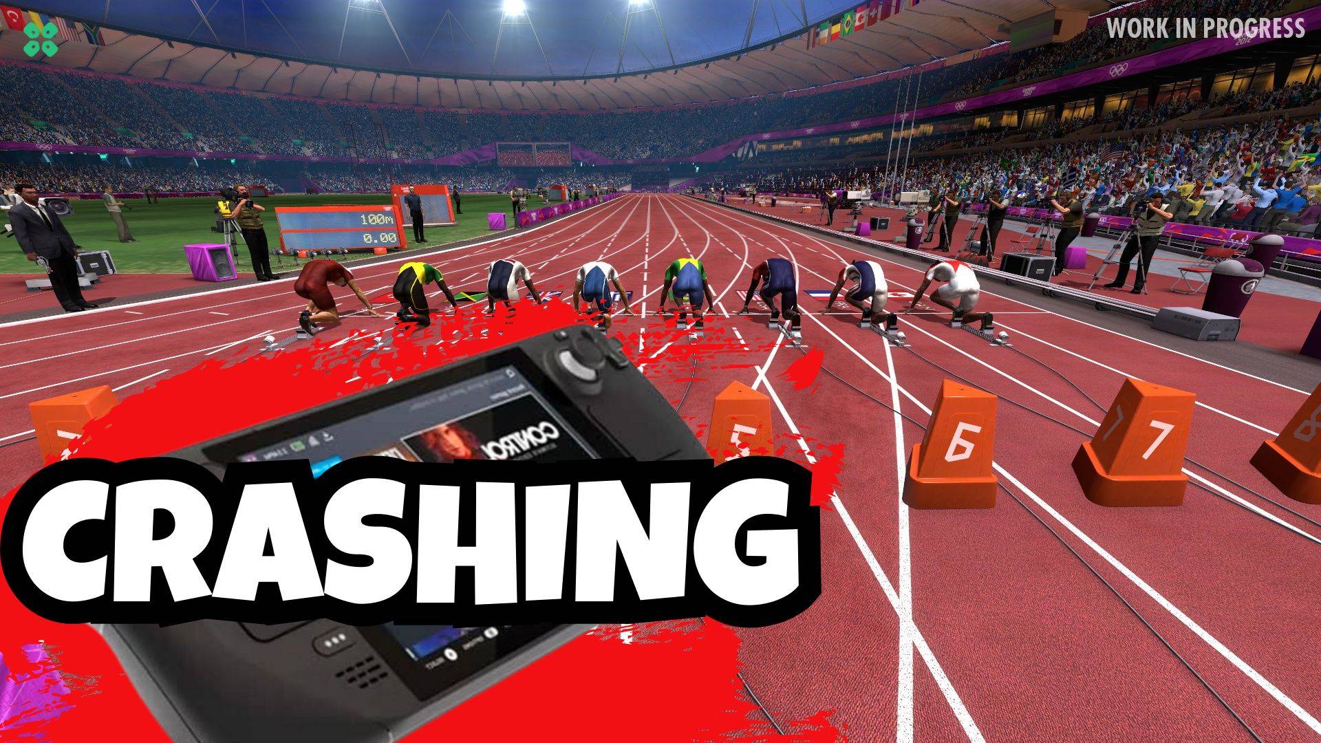 Artwork of London2012TheOfficialVideoGame and its fix of crashing by TCG