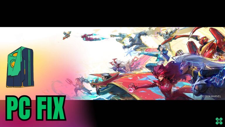 Artwork of MarvelRivals and its fix of lagging by TCG