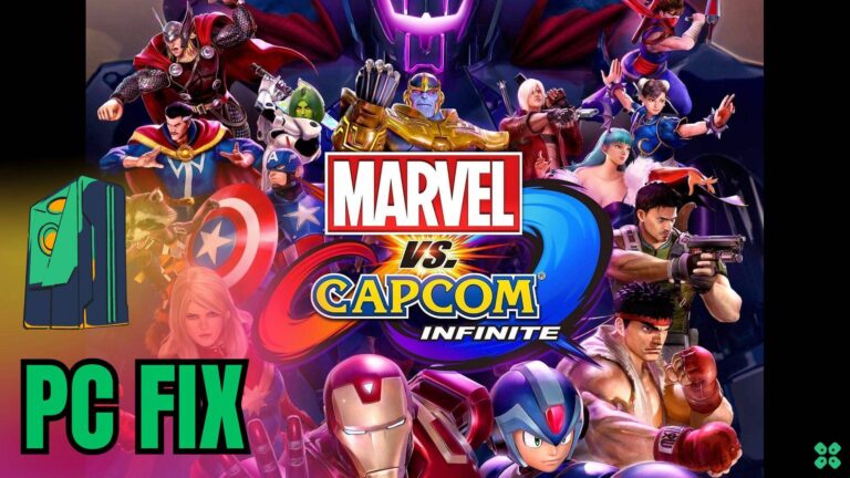 Artwork of MarvelvsCapcomInfinite and its fix of crashing by TCG