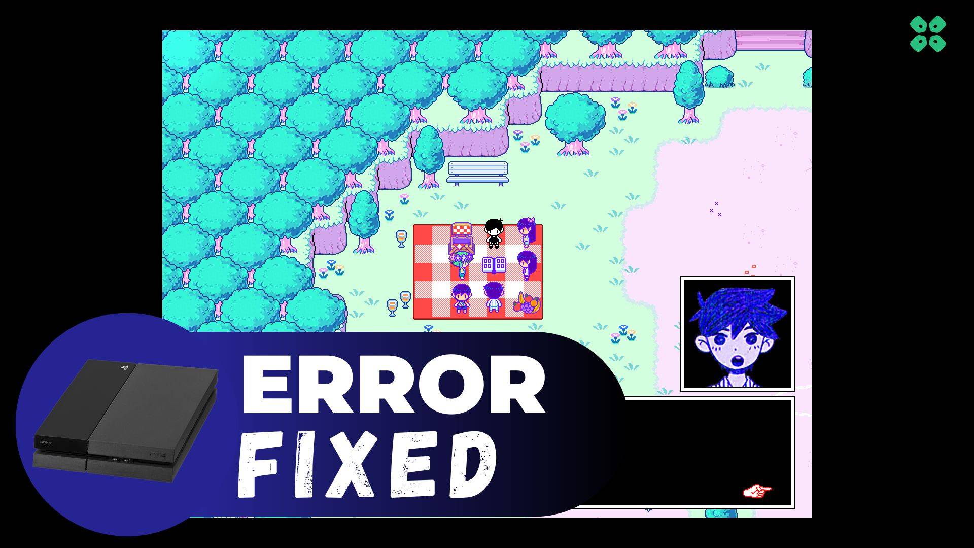 Artwork of Omori and its fix of crashing by TCG