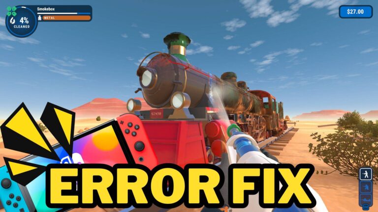 Artwork of PowerWashSimulator and its fix of crashing by TCG