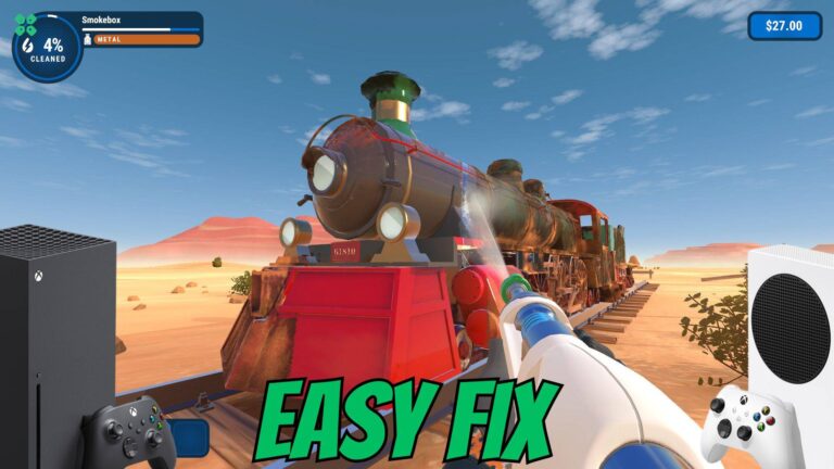 Artwork of PowerWashSimulator and its fix of crashing by TCG