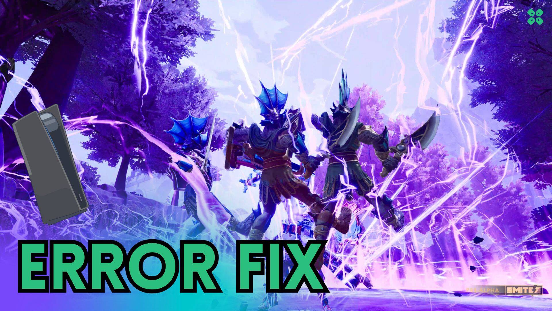 Artwork of Smite2 and its fix of crashing by TCG