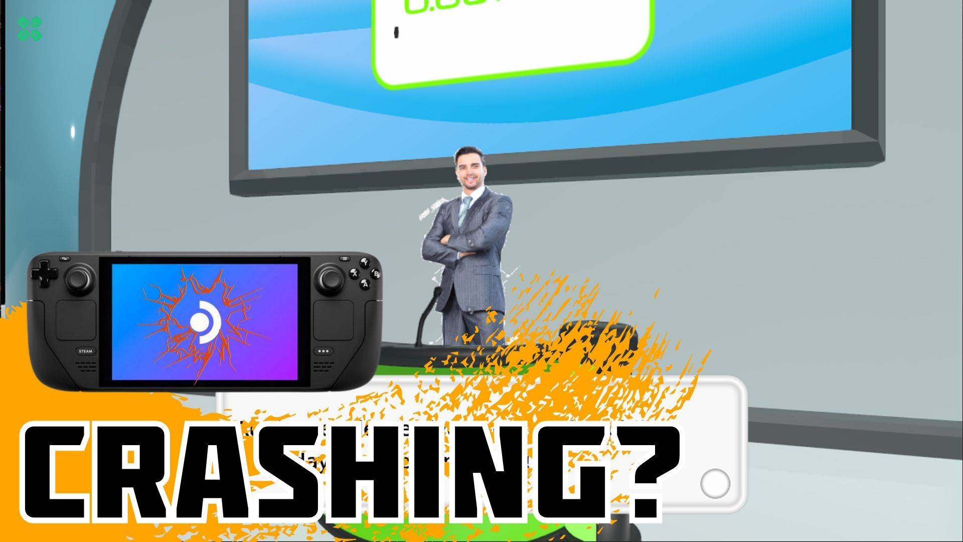 Artwork of TheChoicerVoicer and its fix of crashing by TCG
