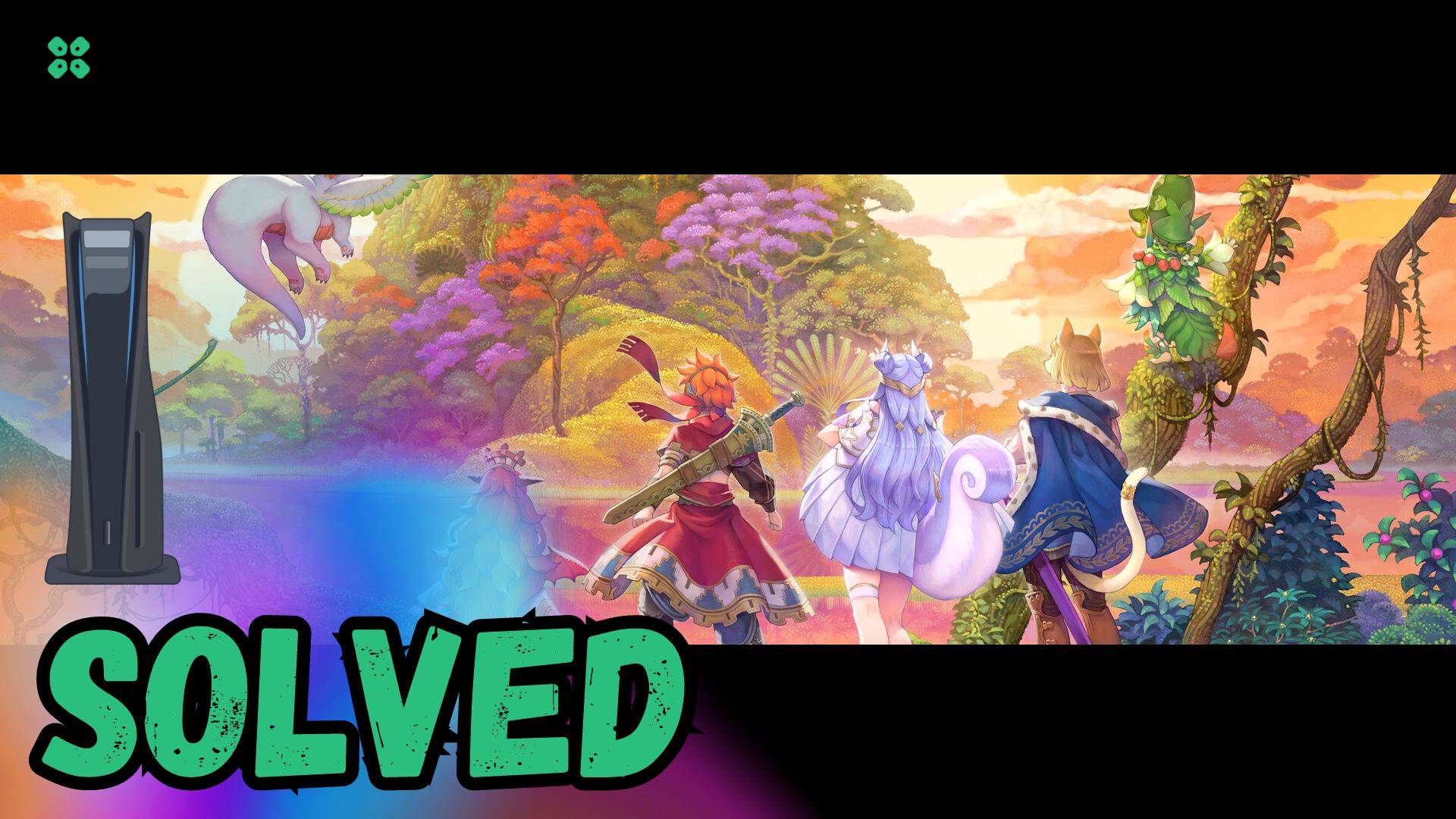 Artwork of VisionsofMana and its fix of crashing by TCG