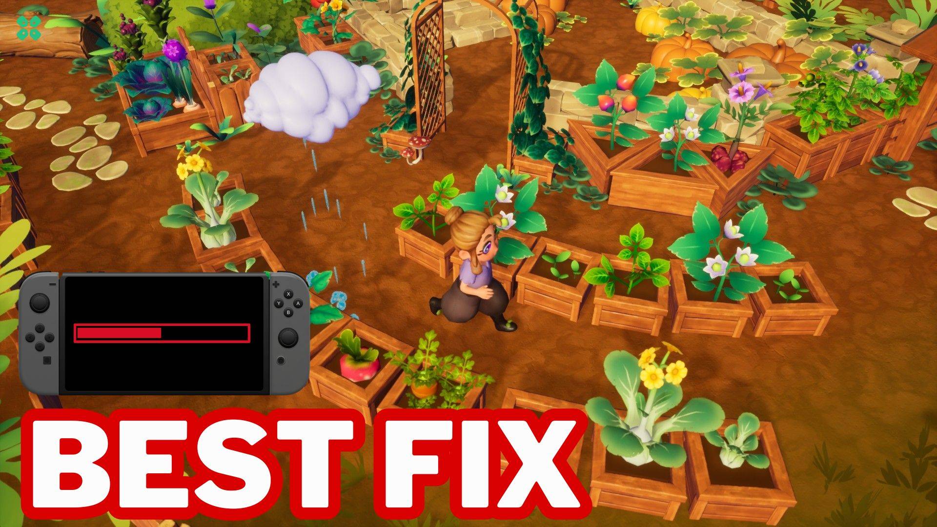 Artwork of GardenWitchLife and its fix of crashing by TCG