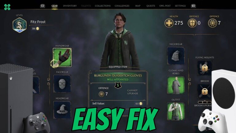 Artwork of HogwartsLegacy and its fix of crashing by TCG