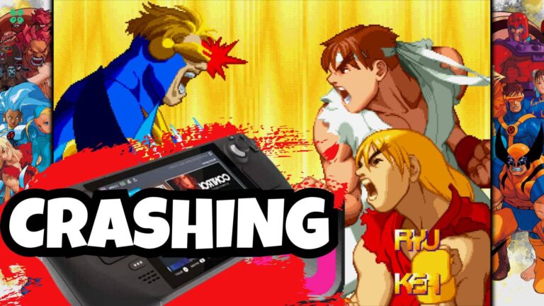 Artwork of MarvelvsCapcomFightingCollectionArcadeClassics and its fix of crashing by TCG