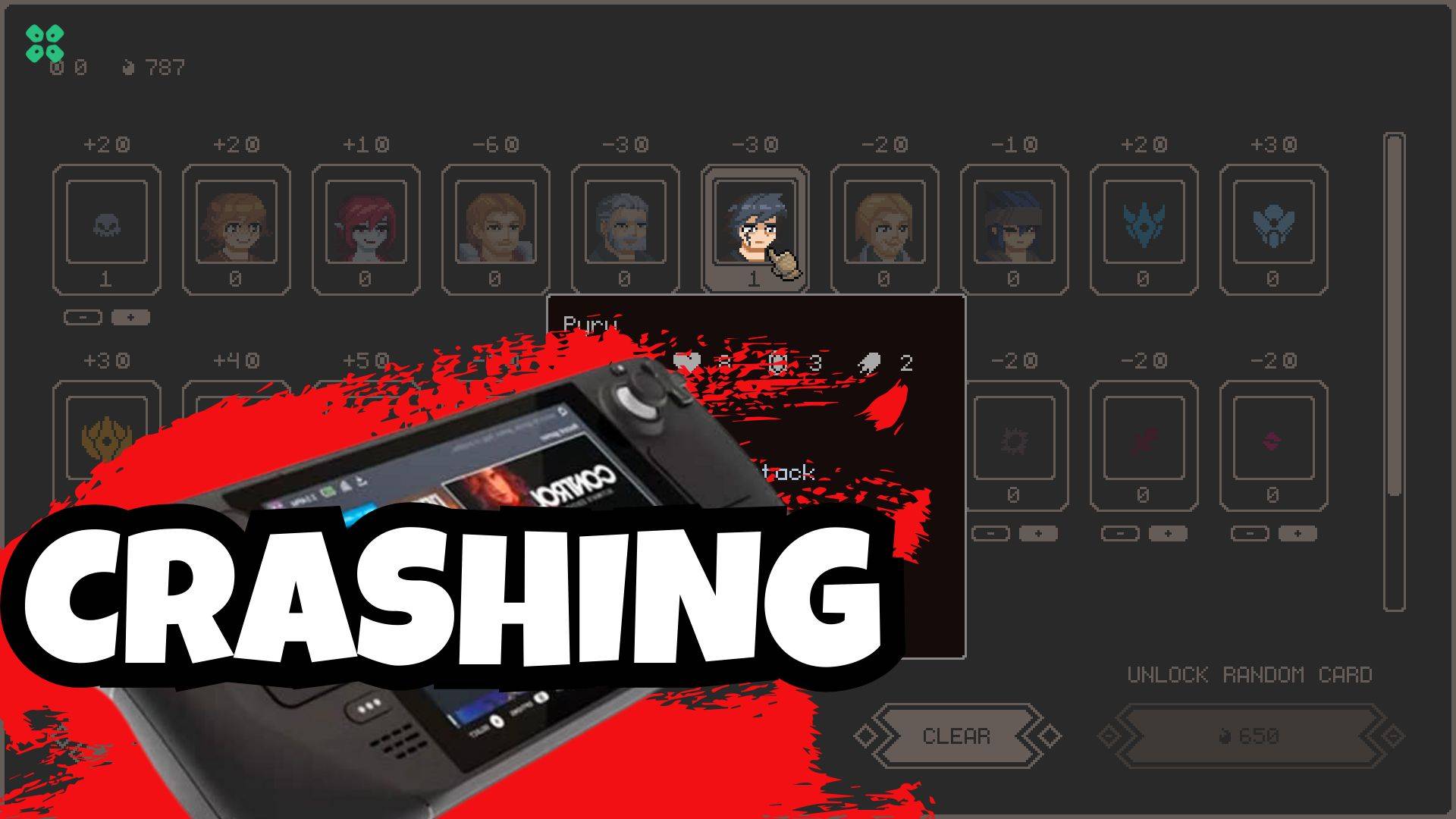 Artwork of Megaloot and its fix of crashing by TCG