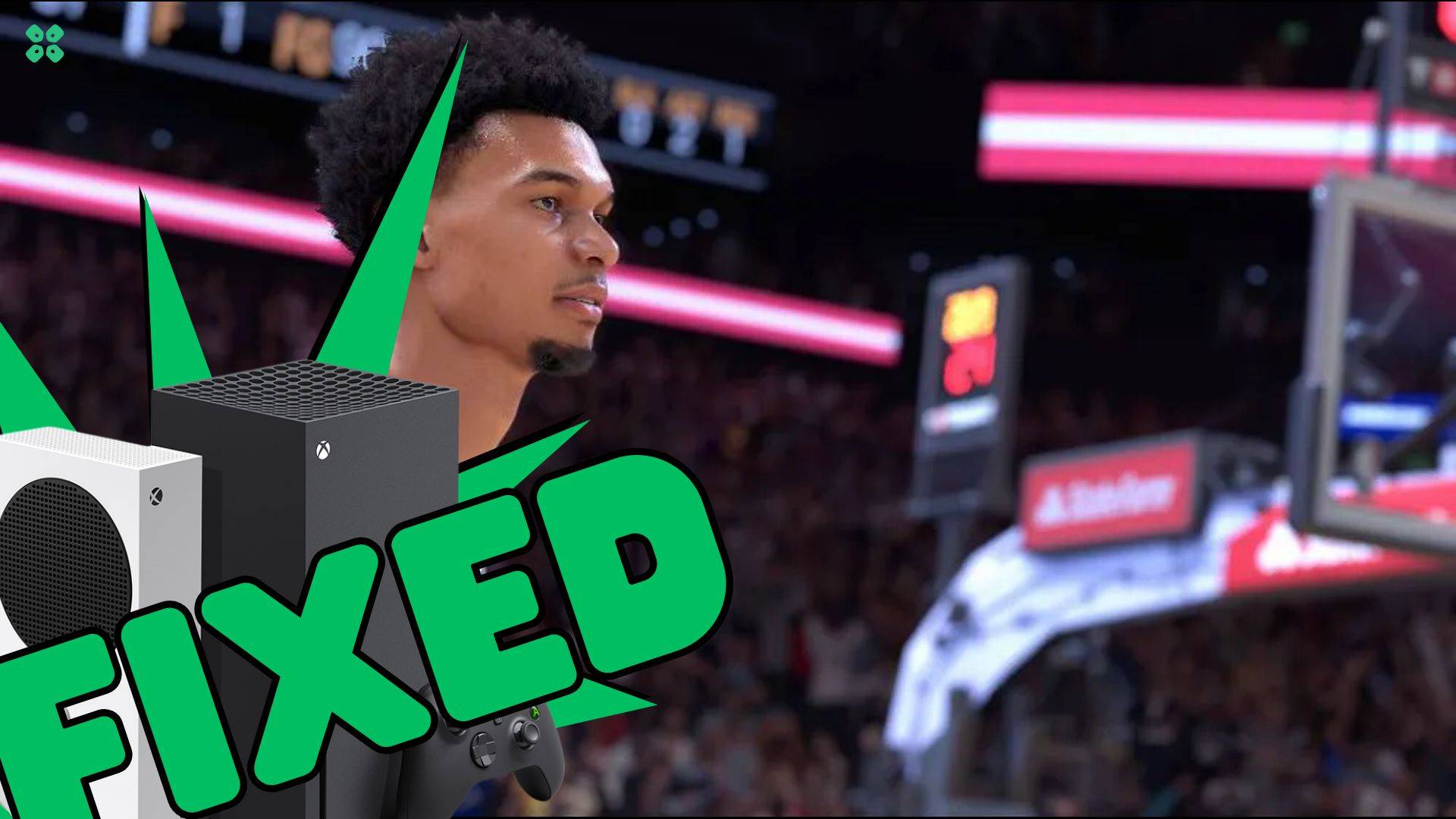Artwork of NBA2K25 and its fix of lagging by TCG