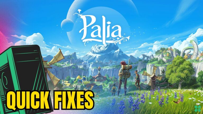 Artwork of Palia and its fix of lagging by TCG