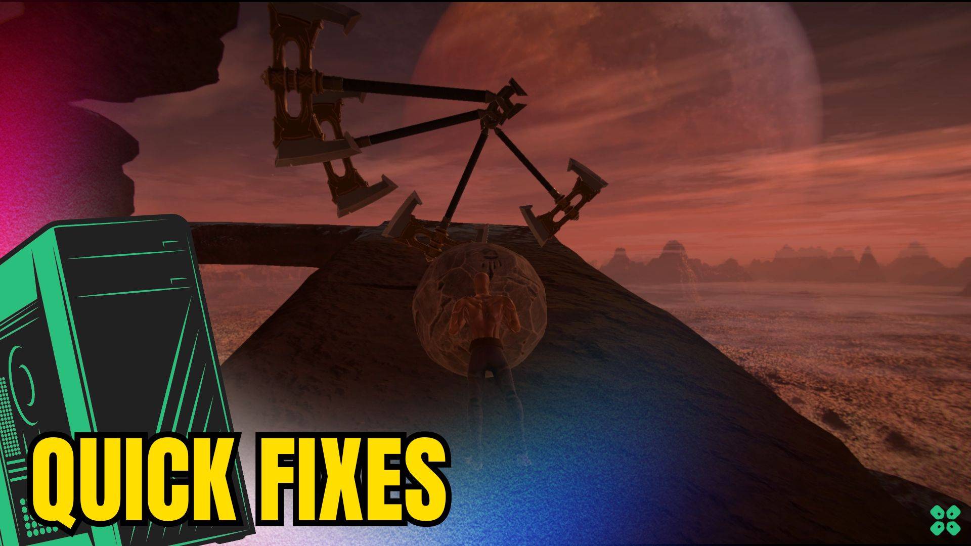 Artwork of PushingItWithSisyphus and its fix of crashing by TCG