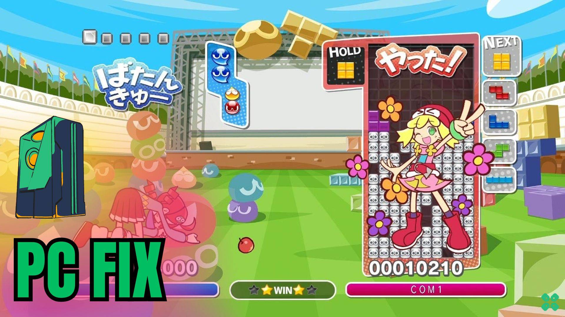 Artwork of PuyoPuyoTetris and its fix of crashing by TCG