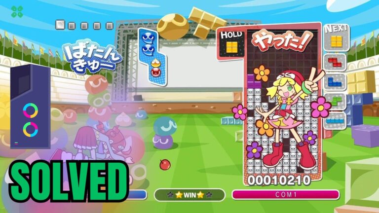 Artwork of PuyoPuyoTetris and its fix of lagging by TCG