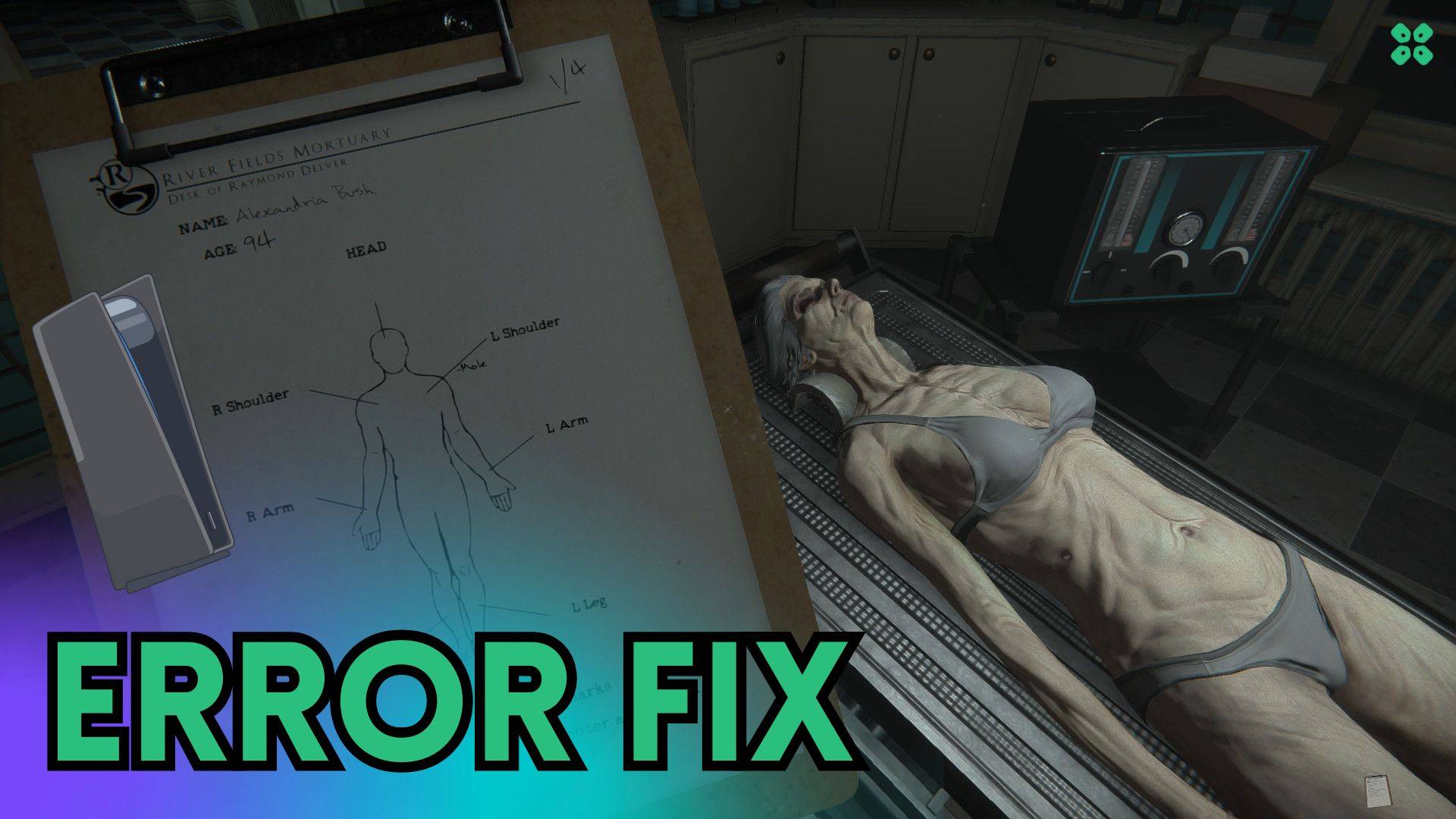 Artwork of TheMortuaryAssistant and its fix of crashing by TCG