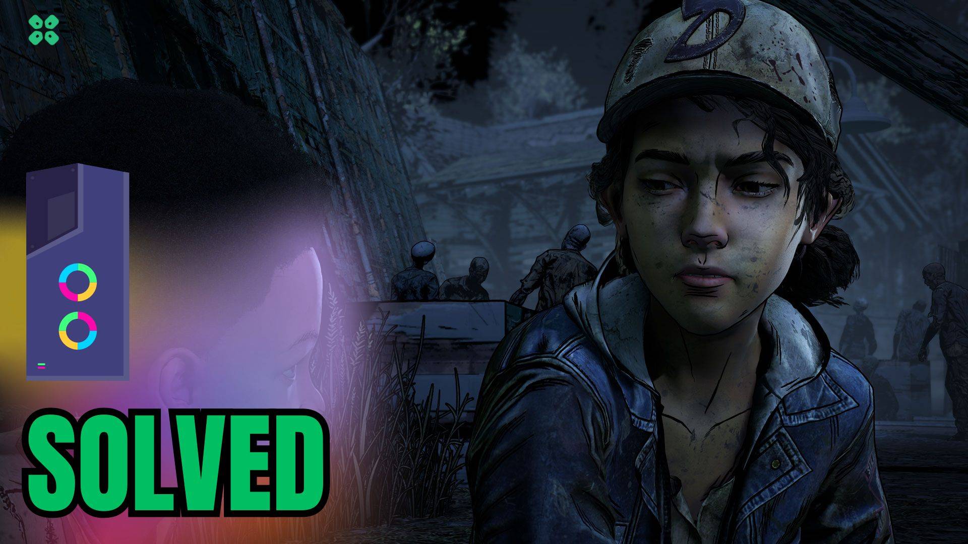 Artwork of TheWalkingDeadTheFinalSeason and its fix of crashing by TCG