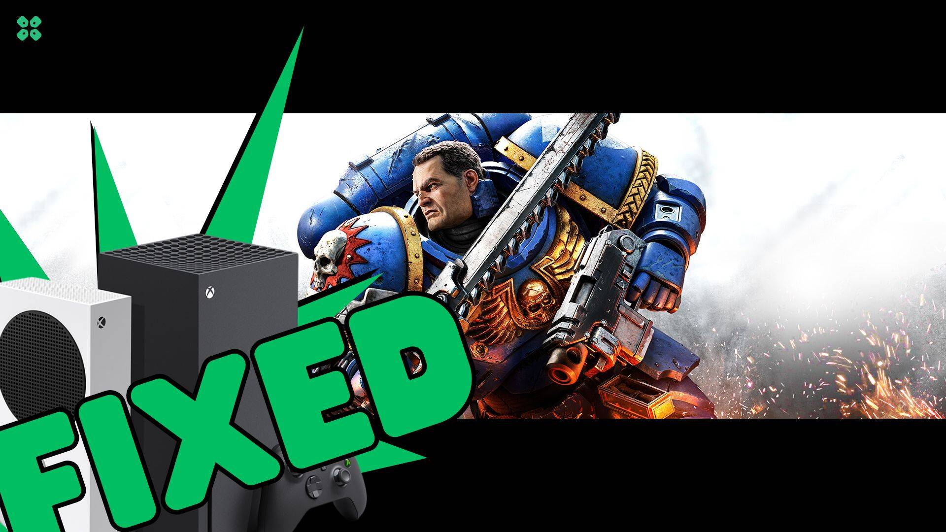 Artwork of Warhammer40000SpaceMarineII and its fix of lagging by TCG