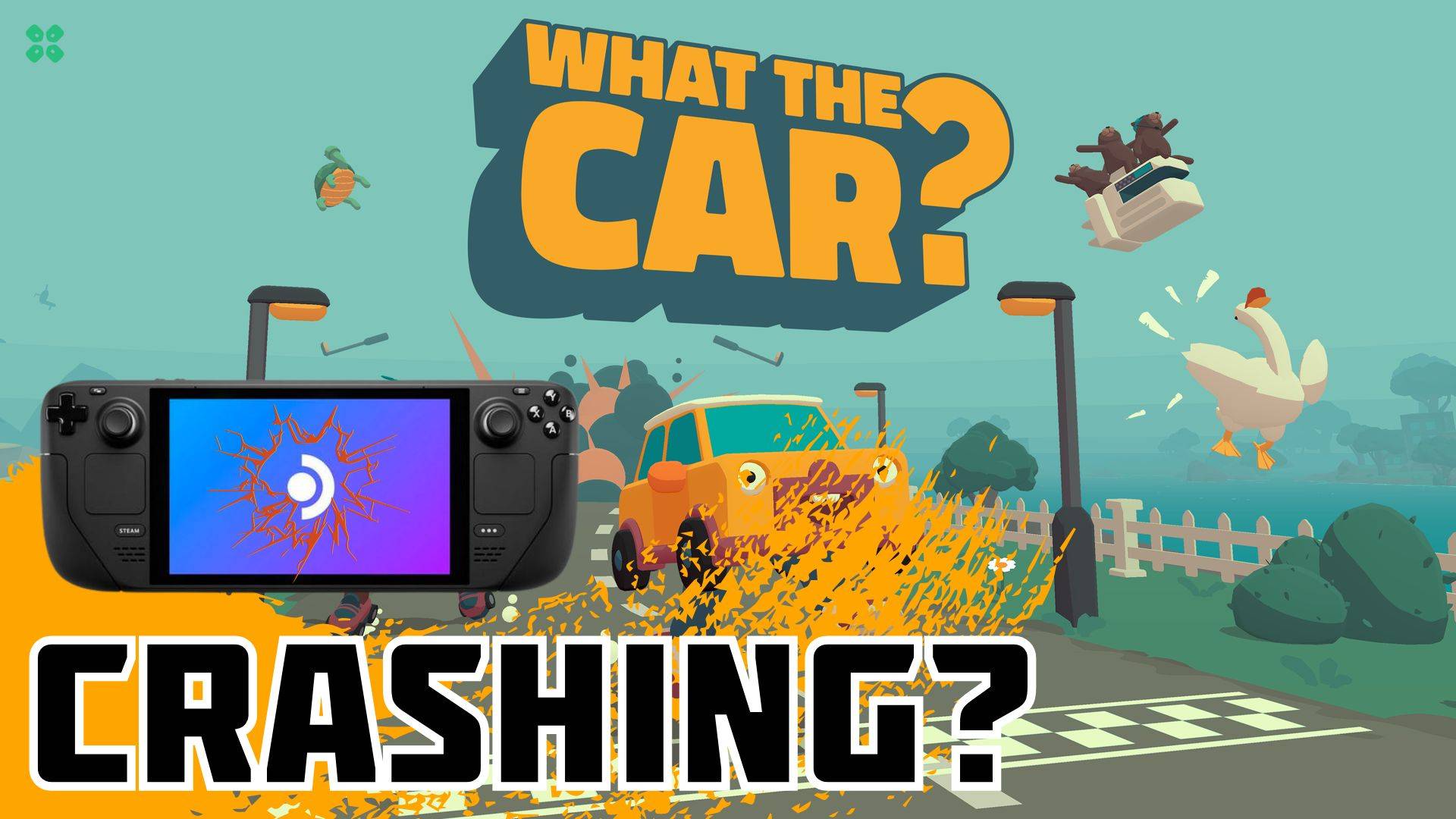 Artwork of WhattheCar and its fix of crashing by TCG