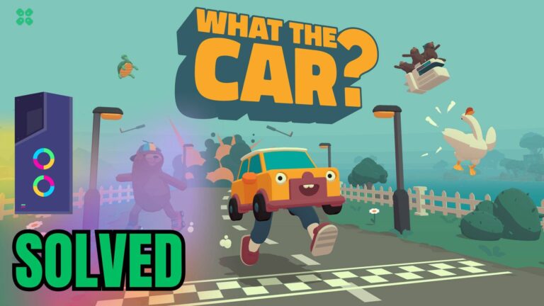 Artwork of WhattheCar and its fix of crashing by TCG