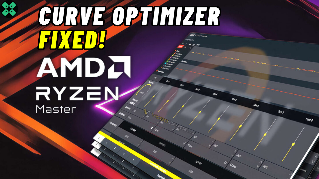 Ryzen Master Curve Optimizer Not Showing