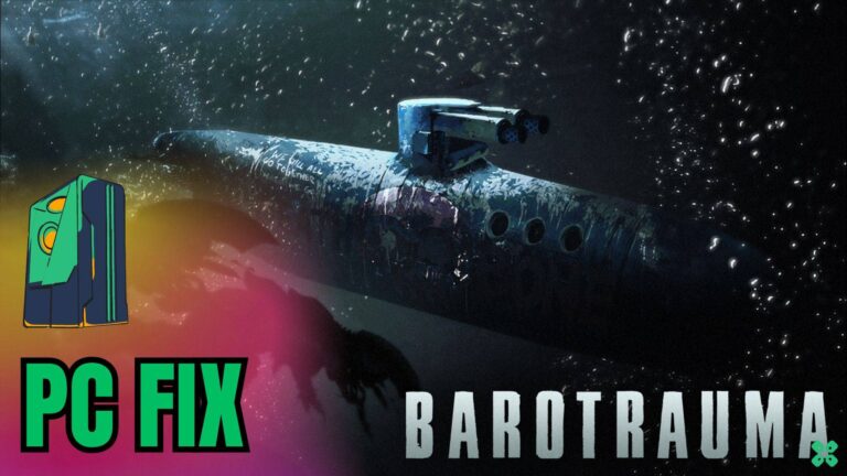 Artwork of Barotrauma and its fix of crashing by TCG