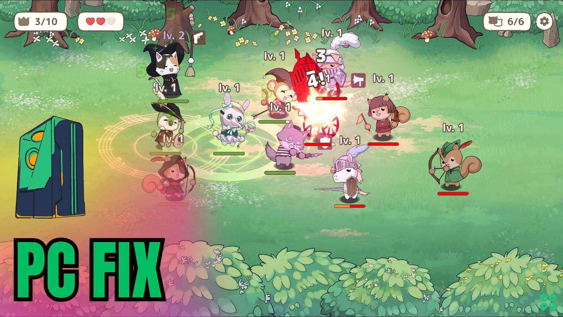 Artwork of ClawsChaos and its fix of lagging by TCG