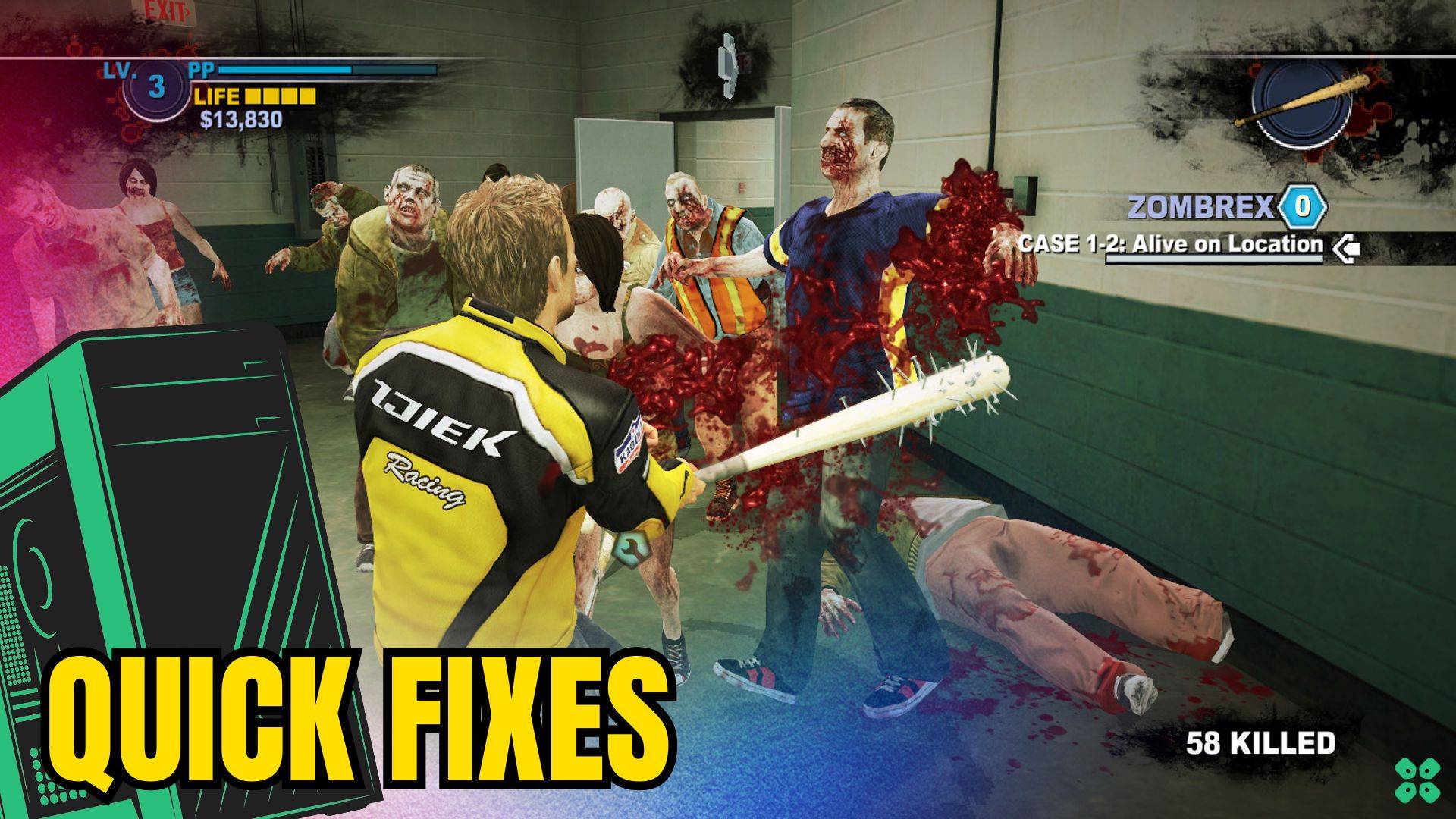 Artwork of DeadRising2 and its fix of lagging by TCG