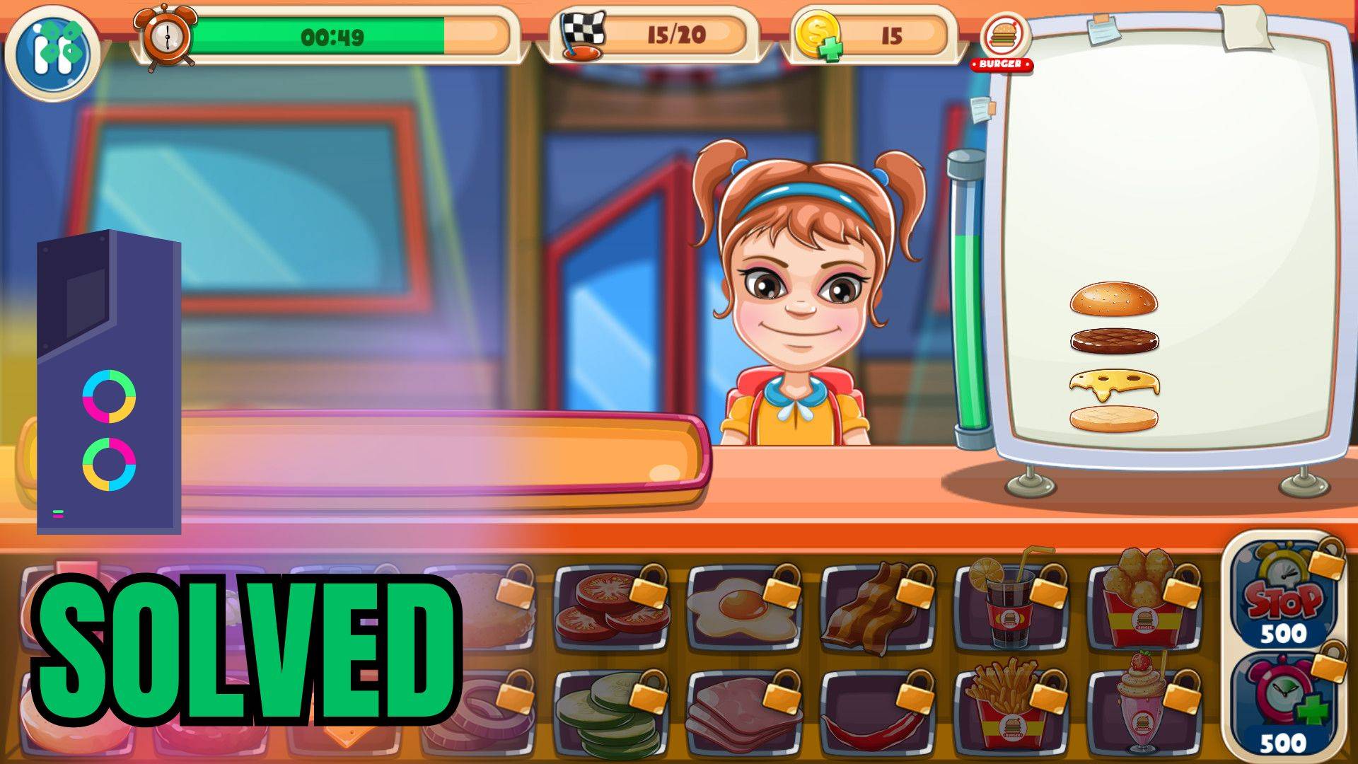 Artwork of FastFoodSimulator and its fix of crashing by TCG