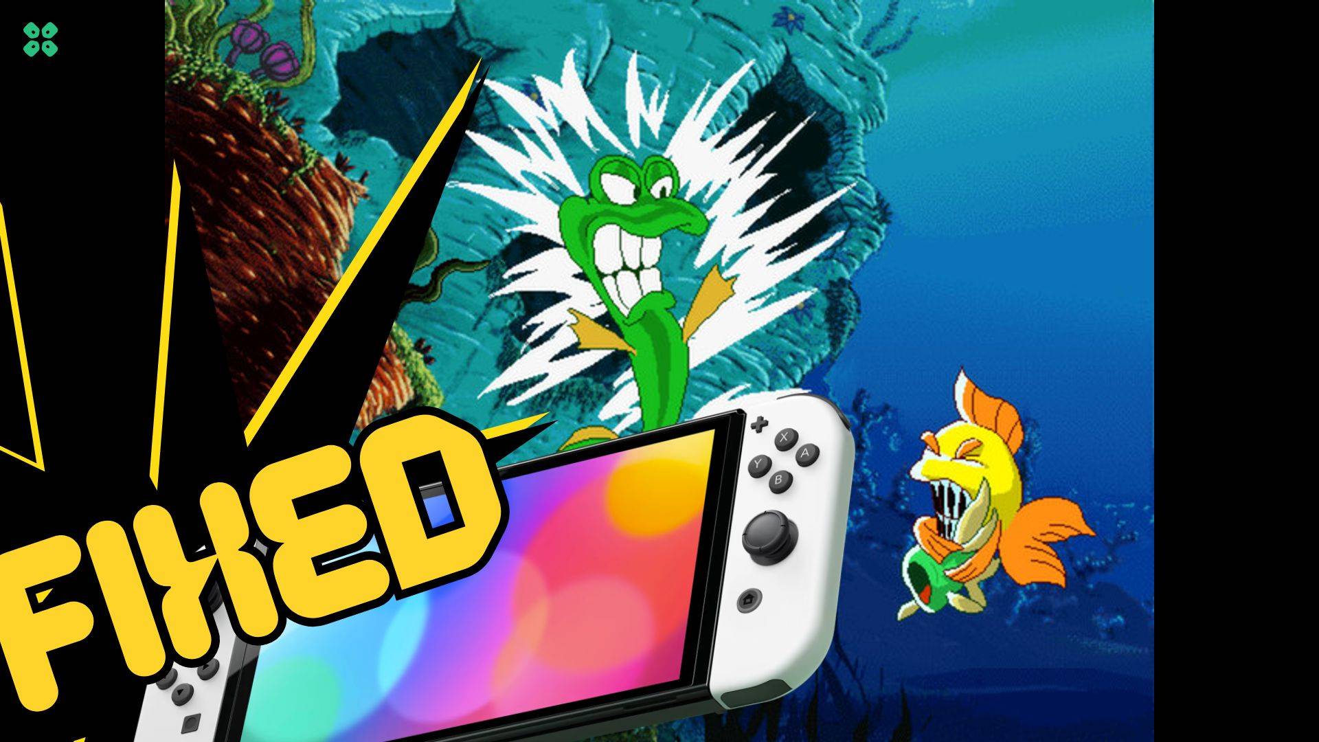 Artwork of FreddiFishandTheCaseoftheMissingKelpSeeds and its fix of crashing by TCG