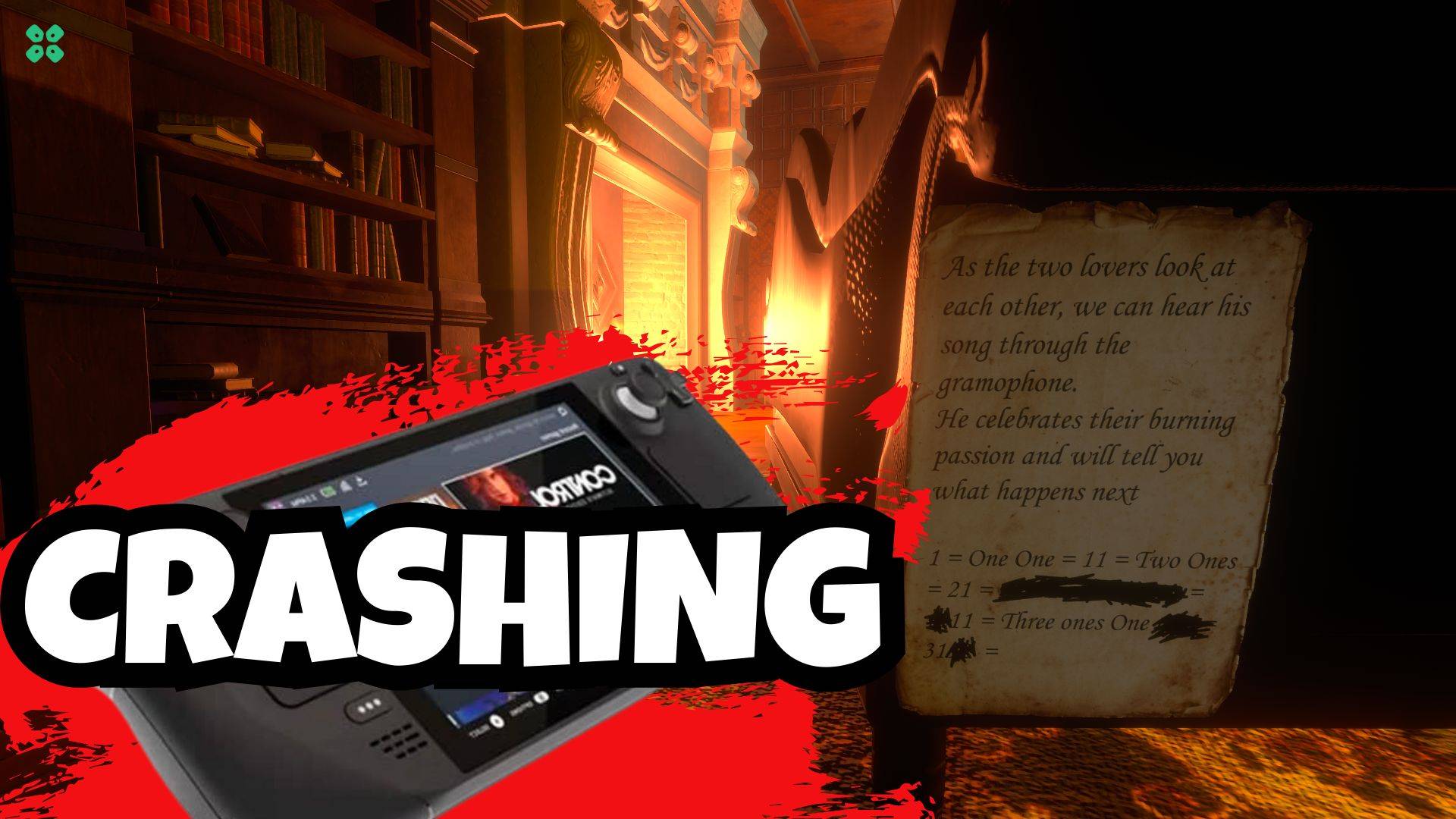Artwork of MadExperimentsEscapeRoom and its fix of crashing by TCG