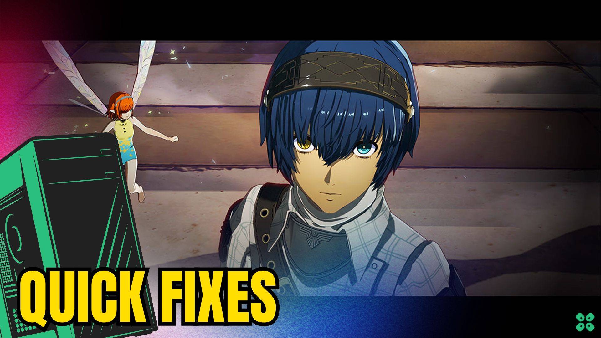 Artwork of MetaphorReFantazio and its fix of crashing by TCG