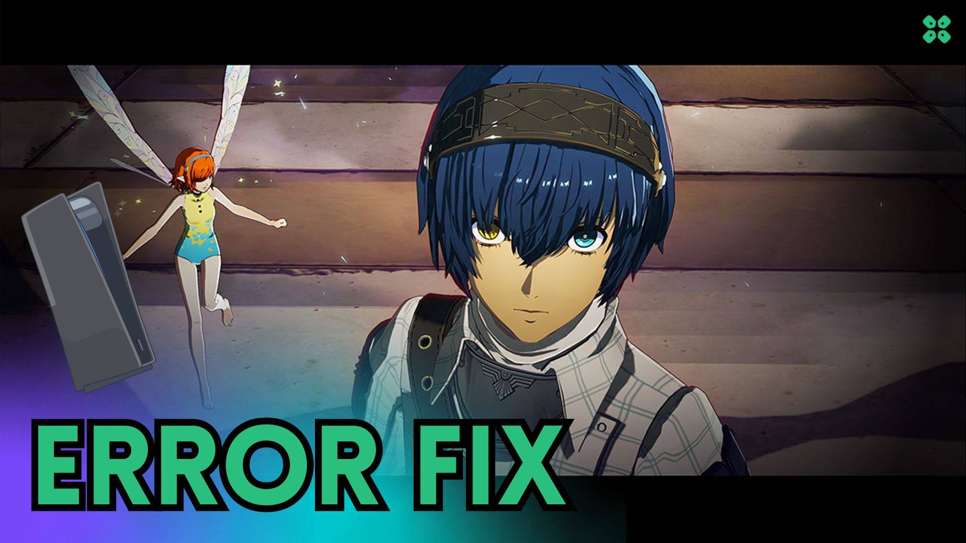 Artwork of MetaphorReFantazio and its fix of crashing by TCG