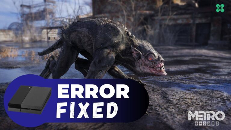 Artwork of MetroExodus and its fix of crashing by TCG