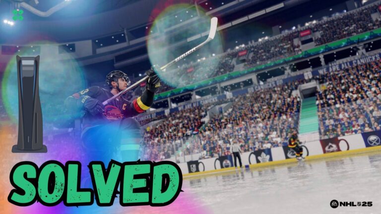 Artwork of NHL25 and its fix of lagging by TCG