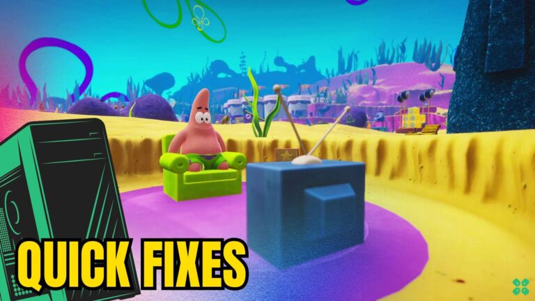 Artwork of SpongeBobSquarePantsThePatrickStarGame and its fix of crashing by TCG