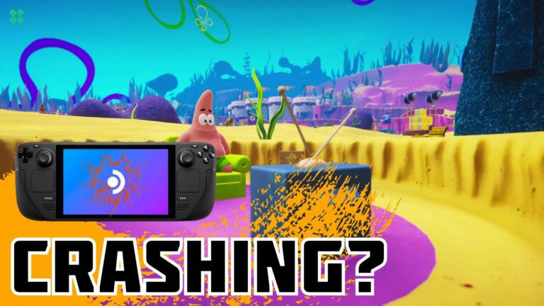 Artwork of SpongeBobSquarePantsThePatrickStarGame and its fix of crashing by TCG