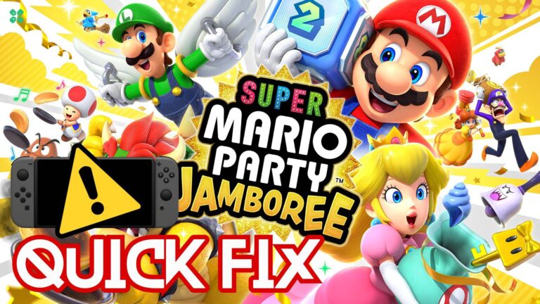 Artwork of SuperMarioPartyJamboree and its fix of lagging by TCG